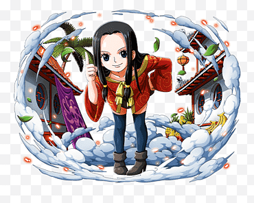 Boa Hancock, la emperatriz pirata, ilustración de personaje femenino png