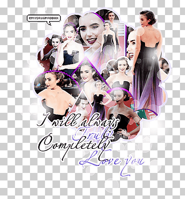 Me encanta Rosie Ft Lilly Collins png