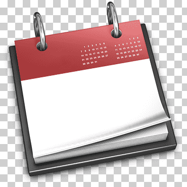 381 iconos de Snow Leopard, iCal (vacío) png
