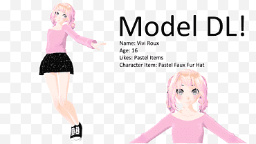 [MMD Model DL!] Vivi Roux png