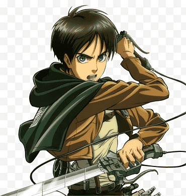 Eren Jaeger Render png