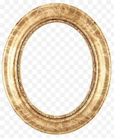 Marcos ovalados antiguos s, marco marrón ovalado png