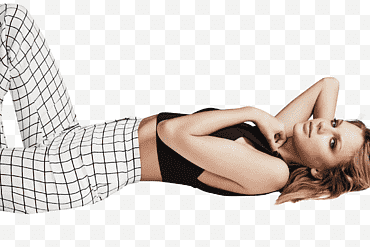 Taylor Swift 77, 흰색과 검은 색 바지와 크롭 탑을 입은 여성 png