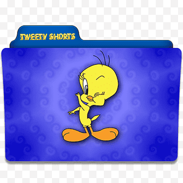 Biểu tượng thư mục Tweety (Quần short) png