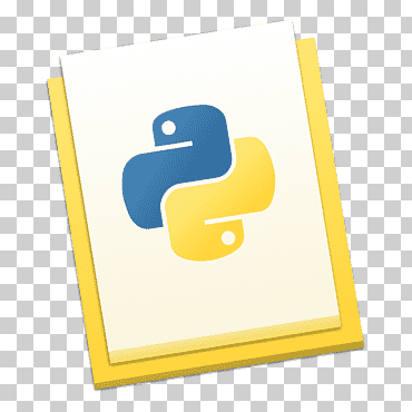 Icone alternative Python e icona cartella, Python 16 - Rettangolo con titolo png