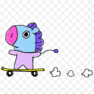BTS BT21 LIJN, STEMPEL BTS (22) png