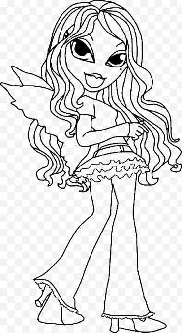 Dibujo de Yasmin FP para colorear png