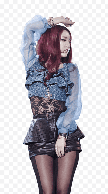 Qri T ara, kvinnor i crop top-dans med blå mesh png