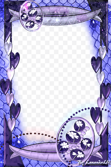 Lav s Frames44 2, marco de fotos morado png