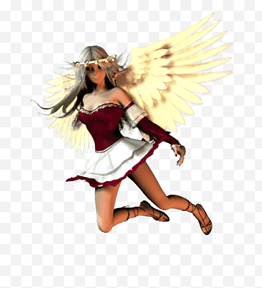 Fae 1, Mädchen Engel Illustration png
