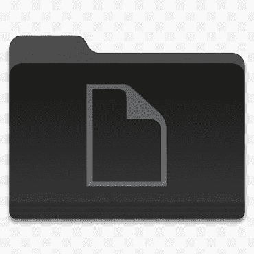 Carpeta oscura para Mac, icono Documentos png