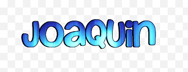 Nombre Joaquin png