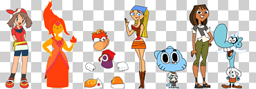 Mayo, FP, Rayman, Lindsay, Gumball, Courtney, Mung png