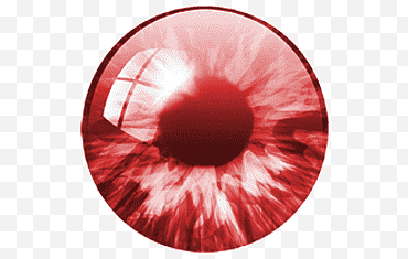 Iris 10, röd kontaktlins png