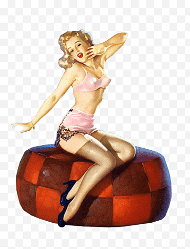 PIN UP GIRLS, lukisan Marilyn Monroe png