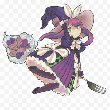 Madolche Magileine haute résolution, illustration de sorcière png