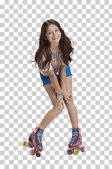 gülümseyen kadın mavi kısa şort giyer png