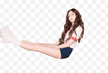 RENDER JESSICA VÌ NÓ XUÂN, người phụ nữ mặc áo sơ mi trắng và quần short ngắn denim màu xanh png