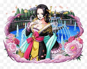Boa Hancock, la emperatriz pirata, personaje de mujer png