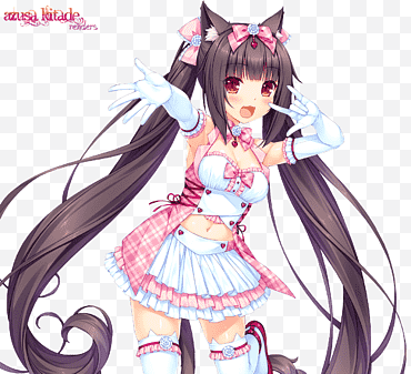 Chocola Render Sayori ، شخصية أنمي أنثى png