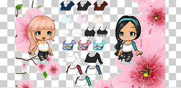 Fantage: Crop Tops png
